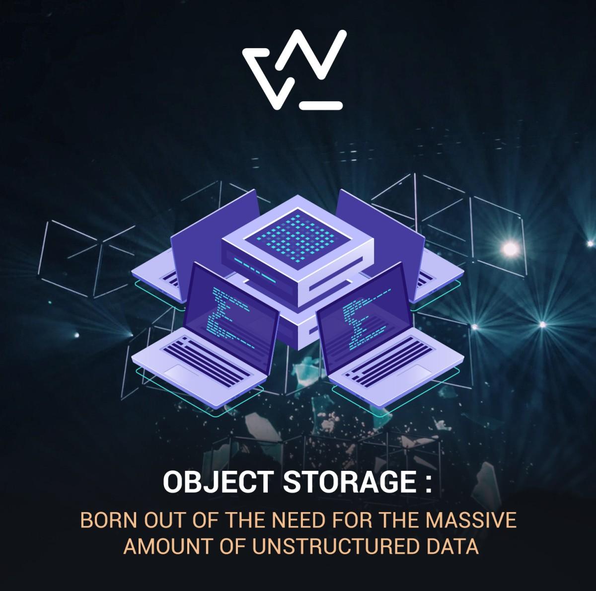 OBJECT STORAGE: BORN OUT OF THE NEED FOR THE MASSIVE AMOUNT OF UNSTRUCTURED DATA